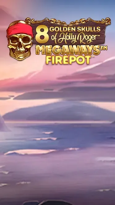 8 Golden Skulls of Holly Roger MEGAWAYS