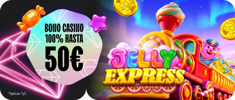 ¡HAAASTA 50€! Con Jelly Express