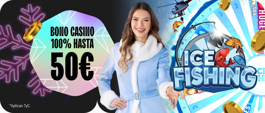 ¡HAAASTA 50€! Con Ice Fishing
