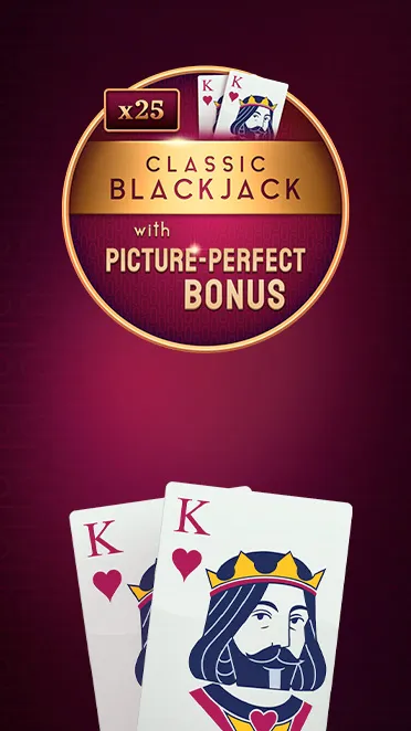Classic Blackjack with Picture-Perfect Bonus