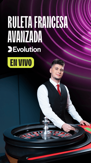 Ruleta en vivo Francesa Avanzada