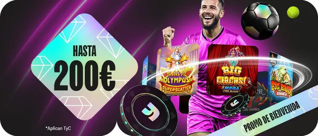 ¡DOOOBLE PROMO DE BIENVENIDAAA: CASINO + SPORT!