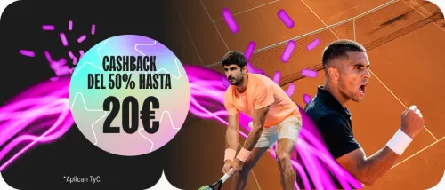 ¡EL ATP DE ROMA TE DEVUEEELVE EL 50%!