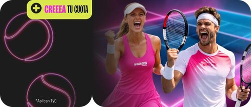 CREEAA TU CUOTA EN TENIS